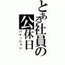 とある社員の公休日（バケーション）