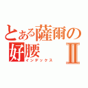 とある薩爾の好腰Ⅱ（インデックス）