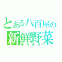 とある八百屋の新鮮野菜（産地直送）