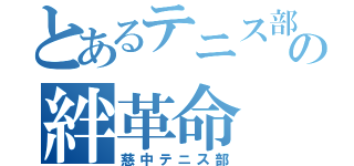 とあるテニス部の絆革命（慈中テニス部）