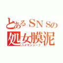 とあるＳＮＳの処女膜泥棒（ハイマンシーフ）