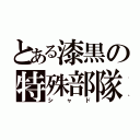 とある漆黒の特殊部隊（シャド）