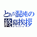 とある混沌の終幕挨拶（カーテンコール）