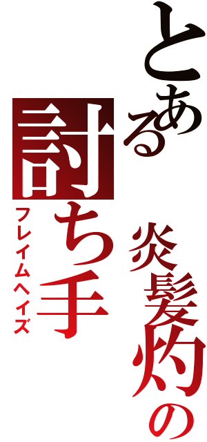 とある 炎髪灼眼の討ち手（フレイムヘイズ）