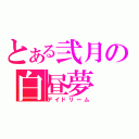 とある弐月の白昼夢（デイドリーム）