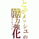 とあるメッシュの筋力強化（エンチャント）