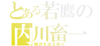 とある若鷹の内川畜一（横浜を出る喜び）