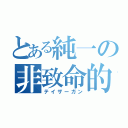 とある純一の非致命的銃（テイザーガン）