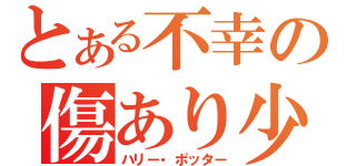 とある不幸の傷あり少年（ハリー・ポッター）