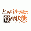 とある初号機の覚醒状態（シンジ）