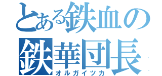 とある鉄血の鉄華団長（オルガイツカ）