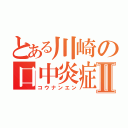 とある川崎の口中炎症Ⅱ（コウナンエン）