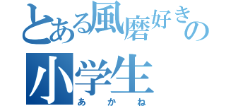 とある風磨好きの小学生（あかね）