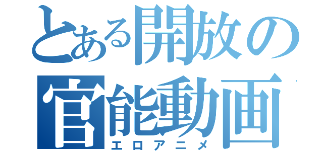 とある開放の官能動画（エロアニメ）