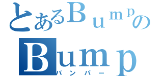 とあるＢｕｍｐ好きのＢｕｍｐ研究（バンパー）