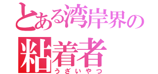 とある湾岸界の粘着者（うざいやつ）