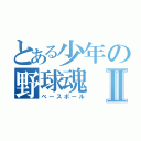 とある少年の野球魂Ⅱ（ベースボール）