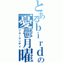 とあるｂｉｒｄの憂鬱月曜（ブルーマンデイ）