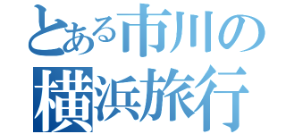 とある市川の横浜旅行記（）