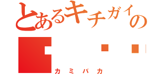 とあるキチガイの신 바보（カミバカ）