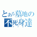 とある墓地の不死身達（ゾンビ）