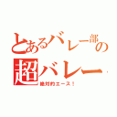 とあるバレー部の超バレー馬鹿（絶対的エース！）