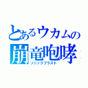 とあるウカムの崩竜咆哮（ソニックブラスト）