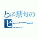 とある禁句のピーーー（想像におまかせします。）