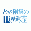 とある附属の世界遺産（宮島）