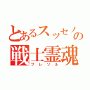 とあるスッセノの戦士霊魂（ブレソル）