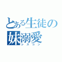 とある生徒の妹溺愛（シスコン）