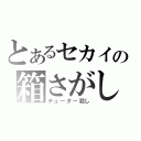 とあるセカイの箱さがし（チューター殺し）