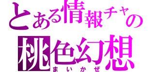 とある情報チャの桃色幻想（まいかぜ）