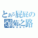 とある屁屁の爆菊之路（報到開花）