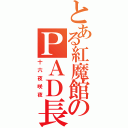 とある紅魔館のＰＡＤ長（十六夜咲夜）