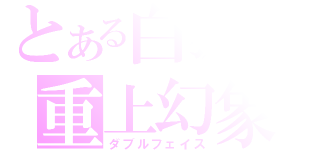 とある白狐の重上幻象（ダブルフェイス）