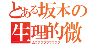 とある坂本の生理的微笑（ムフフフフフフフフフ）