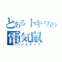 とあるトキワの電気鼠（ピカチュウ）