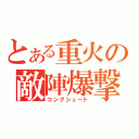 とある重火の敵陣爆撃（コングシュート）