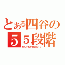 とある四谷の５５段階（なんで私が東大に！？）