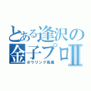 とある逢沢の金子プロⅡ（ボウリング馬鹿）