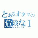 とあるオタクの危険な１二人（インデックス）