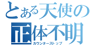 とある天使の正体不明（カウンターストップ）