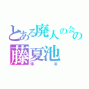 とある廃人の会の藤夏池（塩会）