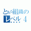 とある組織のレベル４（絹旗最愛）