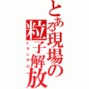 とある現場の粒子解放（トランザム）