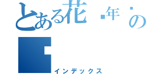 とある花样年华の结（インデックス）