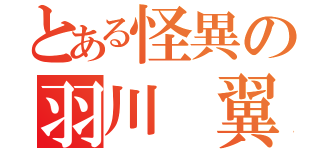 とある怪異の羽川 翼（）