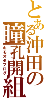 とある沖田の瞳孔開組（キモオタブログ）