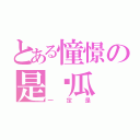 とある憧憬の是傻瓜（一定是）